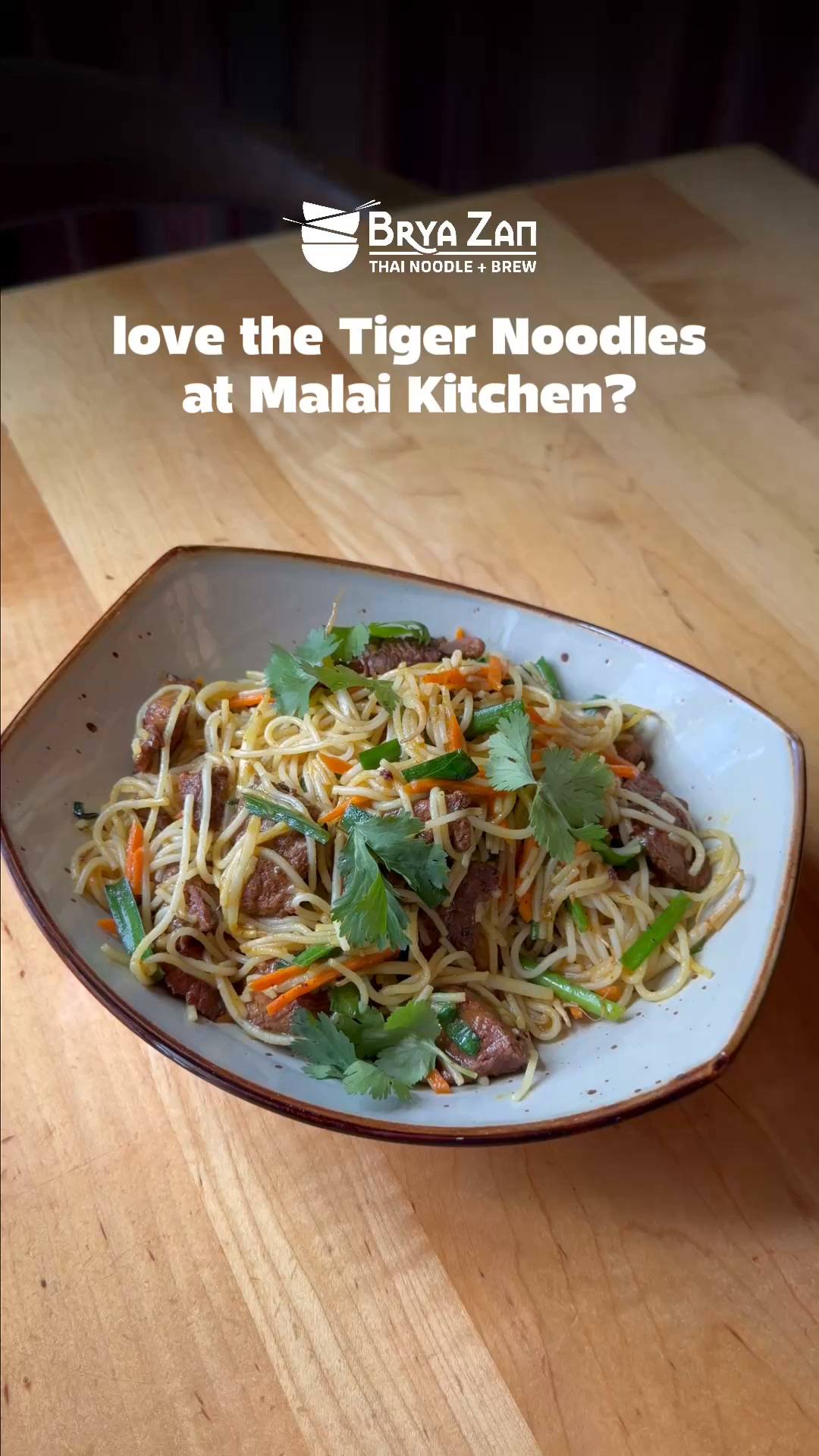 Tiger Noodles Any Day video ad